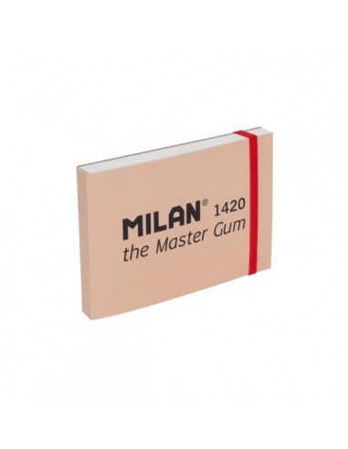 Milan 1420 The Master Gum Bloc de 30 Hojas para Acuarela - TamaÃ±o A6 - Grano Fino de 300g mÂ² - Cierre con Goma Elastica