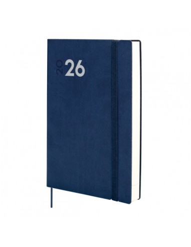 Finocam Dynamic Mara Agenda Profesional - Anual 2026 - Tapa Blanda - Cierre con Goma Elastica - Formato Y11 - 169x22x245mm -