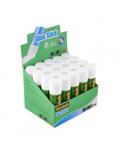Scotch Barra de Pegamento Adhesivo Solido de 21gr - Color Transparente