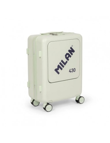 Milan Coleccion 430 Maleta de Cabina Rigida - 4 Ruedas Dobles 360Â-- Cierre con Combinacion de 3 Digitos - Apertura