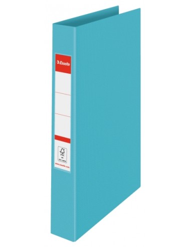 Esselte Colour'Breeze Carpeta de Anillas 25mm A4 - Lomo 42mm - Capacidad para 190 Hojas - Color Azul
