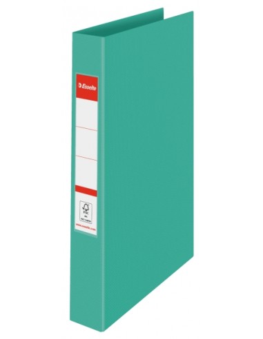 Esselte Colour'Breeze Carpeta de Anillas 25mm A4 - Lomo 42mm - Capacidad para 190 Hojas - Color Verde