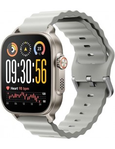 Realme Watch 5 Smartwatch Pantalla Amoled 1 97" - IP68 - Autonomia hasta 16 Dias - Cuerpo de Aluminio - NFC - Color Plata