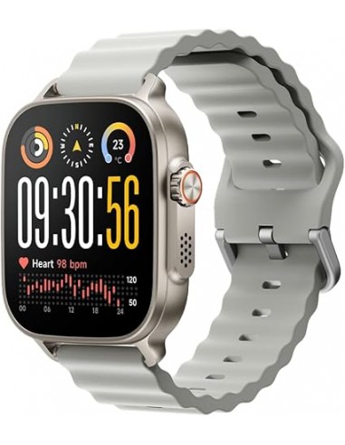 Realme Watch 5 Smartwatch Pantalla Amoled 1 97" - IP68 - Autonomia hasta 16 Dias - Cuerpo de Aluminio - NFC - Color Plata