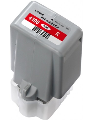 Canon PFI4100 Rojo Cartucho de Tinta Original - PFI4100R 6785C001
