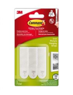 Command Tiras Adhesivas para Colgar Cuadros - Color Blanco