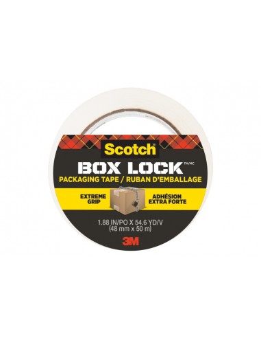 Scotch Box Lock Precinto de Embalaje - 48mm x 50m - Color Transparente