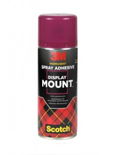Scotch Display Mount Adhesivo en Spray 400ml - Union Permanente y Duradera - Color Transparente