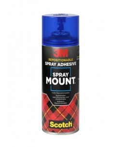 Scotch Spraymount Adhesivo en Spray 400ml - Excelente Adherencia - Color Transparente