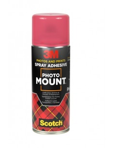 Scotch 3M Photomount Adhesivo en Spray 400ml - Adhesivo de Alta Resistencia - Transparente