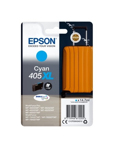 Epson 405XL Cyan Cartucho de Tinta Original - C13T05H24010