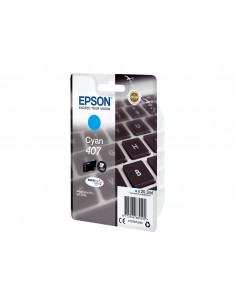 Epson 407 Cyan Cartucho de Tinta Original - C13T07U240