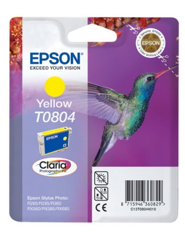 Epson T0804 Amarillo Cartucho de Tinta Original - C13T08044011