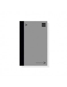 Finocam Bloc de Notas para Agendas Duo - Formato E5 - 117x5x181mm - Color Gris