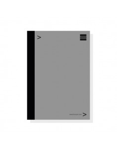 Finocam Bloc de Notas para Agendas Duo - Formato E10 - 155x5x215mm - Color Gris