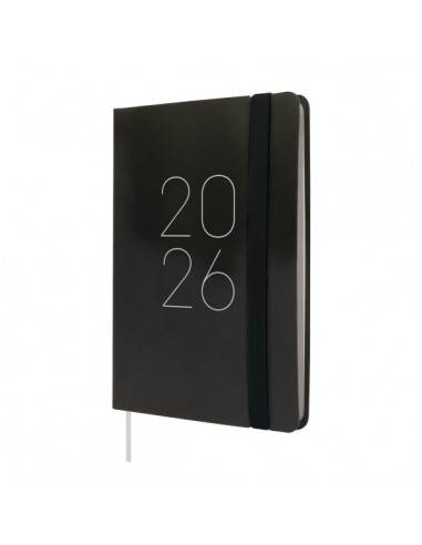 Finocam Flexi Lisa Agenda en Catalan - Anual 2026 - Tapa Blanda - Formato F4 - 120x13x172mm - Semana Vista Horizontal - Color