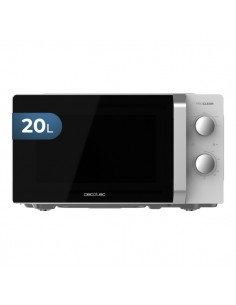 Cecotec Proclean 2010 Inverter Microondas - Potencia de 700W - Capacidad 20L - 5 Niveles de Coccion - Plato de 245mm -