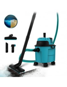 Cecotec Conga Rockstar Wet and Dry Compact Garden Aspirador de Trineo para Solidos y Liquidos - 1000W - Funcion de Soplado -