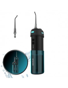 Cecotec ToothCare Jet Splash Irrigador Dental Portatil - Deposito de 150ml - Resistente al Agua IPX7 - 3 Modos - 8 Niveles de