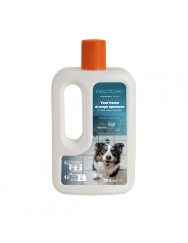 Cecotec Clean and Wash TotalFresh Liquido de Limpieza - 700ml - Multisuperficie - Compatible con Carpetclean-Conga y Freego