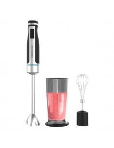 Cecotec PowerGear 1500 XL Cream Batidora de Mano - 1500W - Cuchillas de Titanio - 21 Velocidades - Antisalpicaduras - Sistema