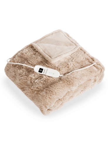Cecotec HeatConfort ThermalBlanket Coral Manta Electrica - 160W - 9 Niveles de Temperatura - Forro Polar y Coral - Indicador