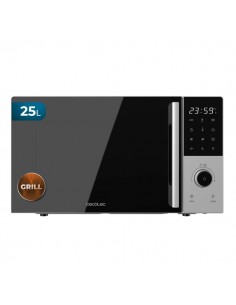 Cecotec Proclean 2500 Microondas - Potencia de 850W - Capacidad de 25L - y Grill 1200W - 8 Programas Preconfigurados - Plato