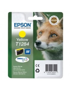 Epson T1284 Amarillo Cartucho de Tinta Original - C13T12844012