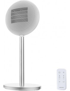 Cecotec ReadyWarm 2100 Sun Calefactor Ceramico - 2000W - Control Tactil y Remoto - Oscilacion Automatica - Termostato