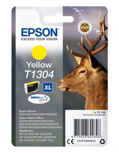 Epson T1304 Amarillo Cartucho de Tinta Original - C13T13044012