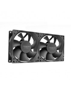 Tacens Anima AF8X2 Pack de 2 Ventiladores de 80mm - Rodamientos Fluxus - Color Negro