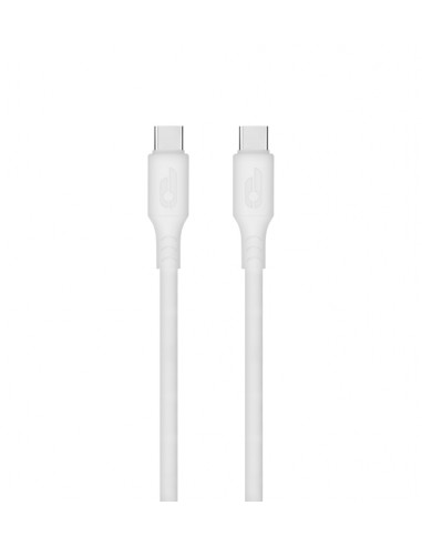 Blackbyte by Pedro Buerbaum Cable USB-C Macho a USB-C Macho de Silicona - Hasta 60W - 2 metros - 480Mbps - Compatible con