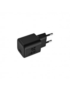 Blackbyte by Pedro Buerbaum Cargador GaN de 25W - 1xUSB-C - Carga Rapida PPS - Color Negro