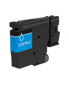 Brother LC527XL Cyan Cartucho de Tinta Pigmentada Generico - Reemplaza LC527XLC LC527C