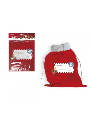 Bismark Saco Grande para Regalos Papa Noel 50x70cm - Espacio para Personalizar