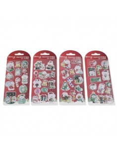 Bismark Pack de Pegatinas Bubble con Confetti Papa Noel - Packs con DiseÃ±os Diferentes Aleatorios