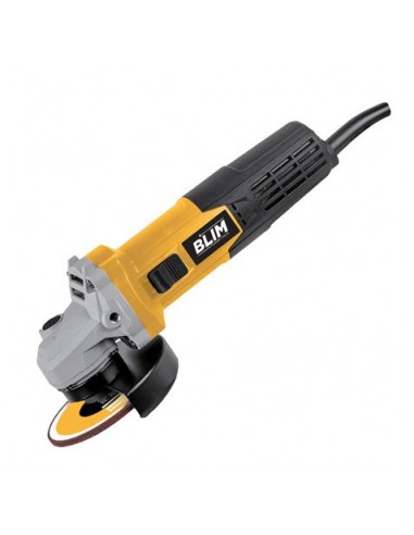 Blim Radial 115mm - 750W - Velocidad 12000rpm - Proteccion Antichispas - Ergonomica - Color Negro y Amarillo
