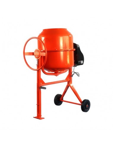 Blim Hormigonera de 160 Litros - Potencia 650W - Velocidad Mezclado 28rpm - Corona de Acero Fundido - 116x73x115cm - Color