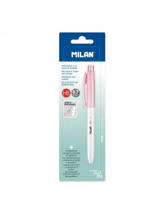 Milan Pl1-Portaminas 0.7mm - Superficie Antibacteriana - Color Rosa