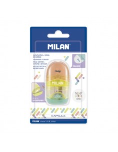 Milan Capsule New Look Afilaborra - Cuchilla de Acero de Seguridad - Colores Surtidos