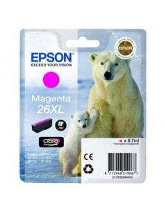 Epson T2633 (26XL) Magenta Cartucho de Tinta Original - C13T26334012