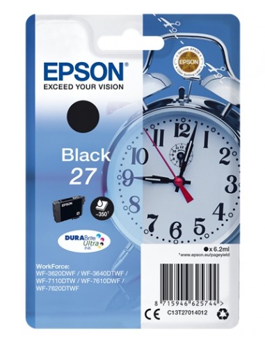Epson T2701 (27) Negro Cartucho de Tinta Original - C13T27014012