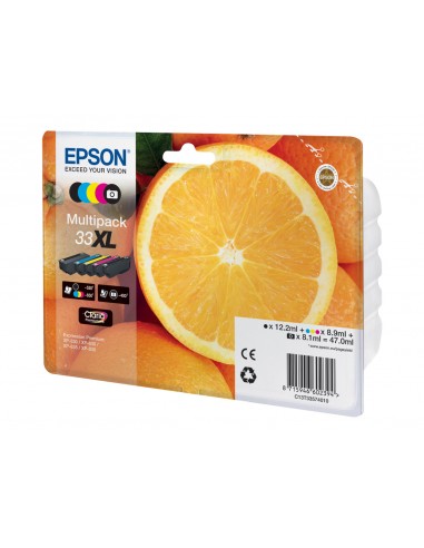 Epson T3357 (33XL) Pack de 5 Cartuchos de Tinta Originales - C13T33574011