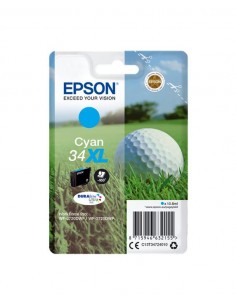 Epson T3472 (34XL) Cyan Cartucho de Tinta Original - C13T34724010