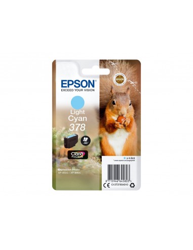 Epson 378 Cyan Light Cartucho de Tinta Original - C13T37854010