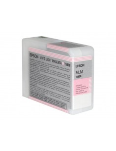 Epson T580B Magenta Light Vivido Cartucho de Tinta Original - C13T580B00