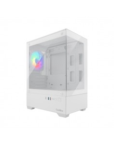 Coolbox GM200 Vision Lite Caja Mini Torre Micro ATX-Mini-ITX - Frontal y Lateral Cristal Templado - TamaÃ±o HDD 3.5" y