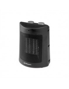 Orbegozo CR 5113 Calefactor Ceramico - Potencia 1500W - Termostato - Sistema Antivuelco - Color negro