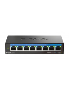 D-Link Switch 8 Puertos Multigigabit 2.5G No Gestionado - Switching 40 Gbps - Chasis Metalico