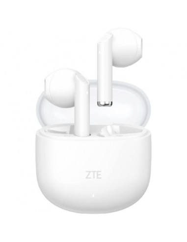 ZTE Buds 2 Auriculares True Wireless - Bluetooth 5.3 - 25h Autonomia - Resistencia IPX4 - Color Blanco